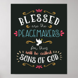 Utskriften av Peacemakers Art har välsignats Poster