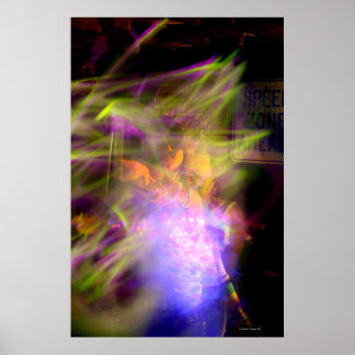 Utskriften av Raver #1 - Fin teckning Poster