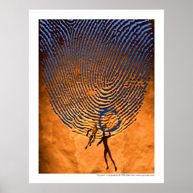 Utskriften - L'empreinte Poster (Framsidan)