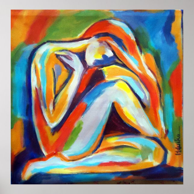 Utskrifter av konstföremål - "Solitude" Poster (Framsidan)