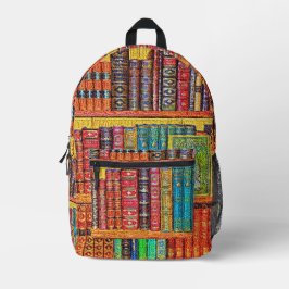 Utskriftsblocket Bibliotek Bokar för utskrift