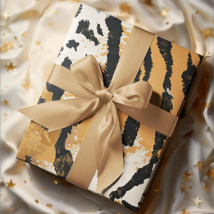 Utskriftsdesign för Boho Chic Tiger Presentpapper
