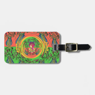 Utskriftsdesign för Cute Nice och Loely Blommigt M Bagagebricka
