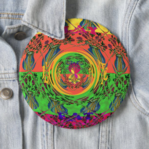 Utskriftsdesign för Cute Nice och Loely Blommigt M Knapp