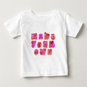 Utskriftsdesign för dina egna hjärtan tee shirt