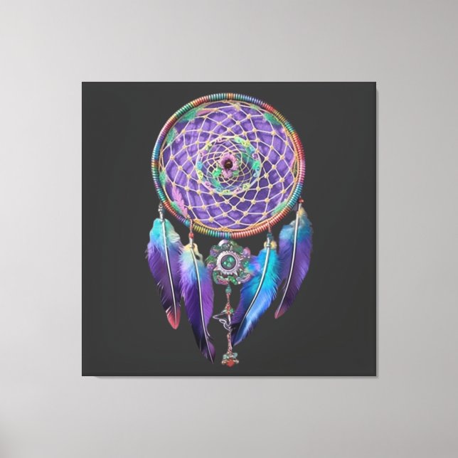 Utskriftsdesign för Dreamcatcher Canvastryck (Framsida)