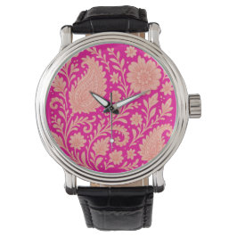 utskriftsdesign för paisley india armbandsur