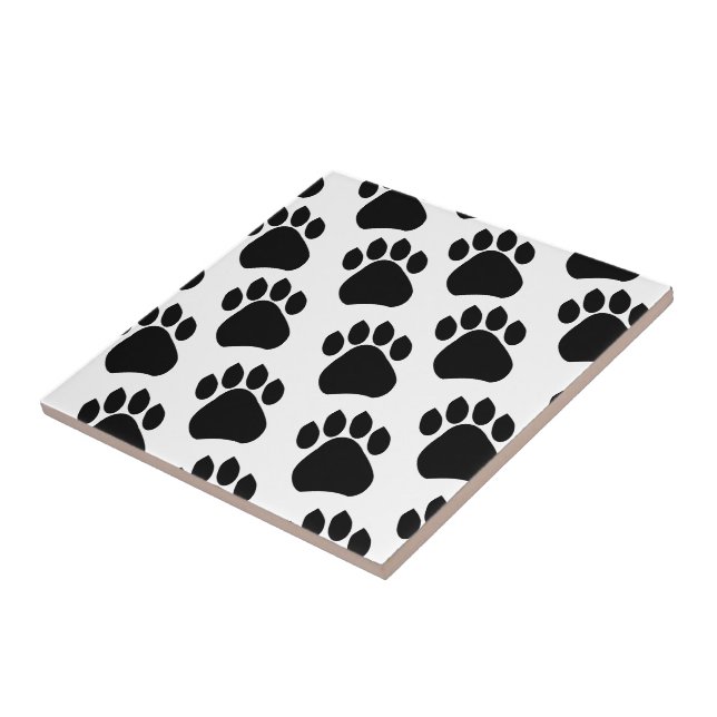 Utskriftsdesign för Paw Kakelplatta (Sidan)