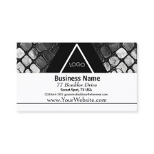 Utskriftsdesign för svart Snakeskin