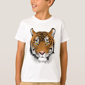 Utskriftsdesign för Tiger Head Tee