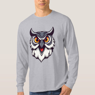Utskriftsdesign för uggla t shirt