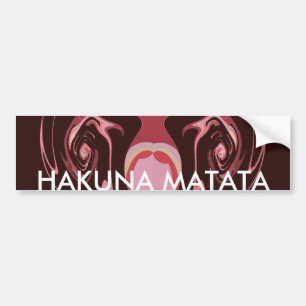 Utskriftsdesign för vacker afrikansk maronmotif bildekal