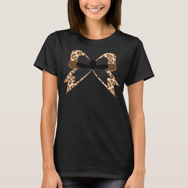 Utskriftsfack för faux-djur t shirt (Framsida)