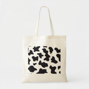 Utskriftsgåvor för MOO Black and White Dairy Cow M Tygkasse