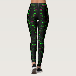 Utskriftskopplingar för novelty, Venus-fälla Leggings