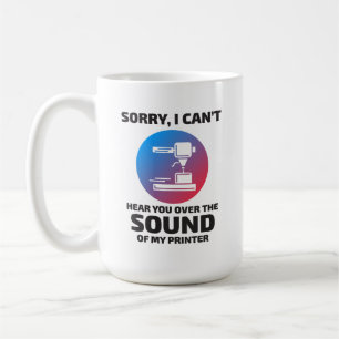 Utskriftsoperatör för 3d-utskrift kaffemugg
