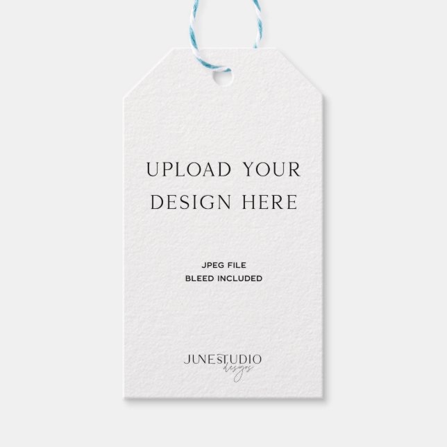 UTSKRIFTSORDER - 2 x 3,5-tums bröllopsförmånlig Mä Presentetikett (Framsidan)