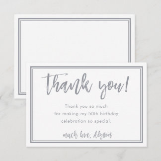 UTSKRIFTSORDER FÖR Alyson tackkort  Inbjudningar