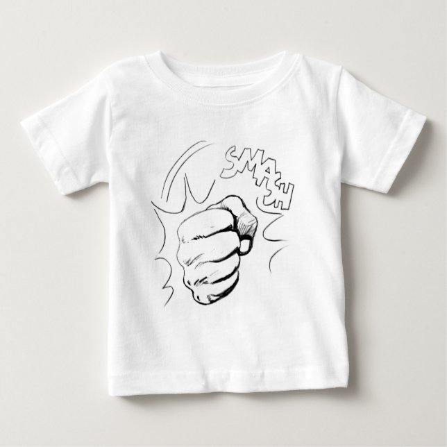 Utskriftsskiss för Retro-popup-bild Tee Shirt (Framsida)