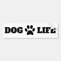 UtskriftstCute för Hund Life Paw