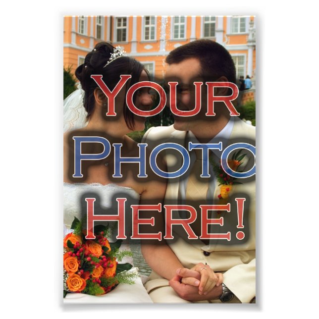 Utskriftsutökning för anpassningsbar fototryck (Framsidan)