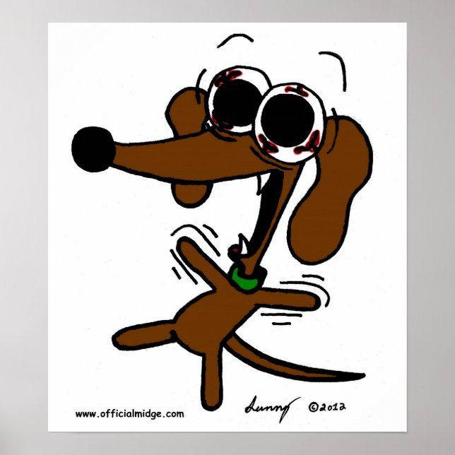 Utskriftsutskrift för mellanrum för Freakin Poster (Framsidan)