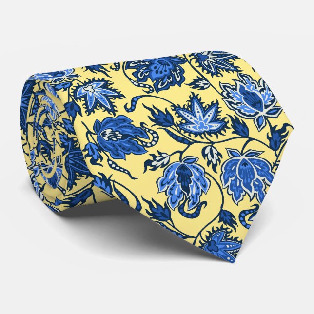 Utskrivavet dubbelsidigt för tryck för ProteaBatik Slips (Rullad)