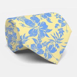 Utskrivavet hibiskusPareau hawaianskt blom- Slips