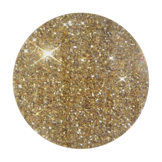 Utskrivavet lyxigt guld- glitter - avbilda (Framsidan)