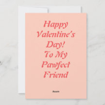 Utskrivbar anpassningsbar retro-valentinpuppy