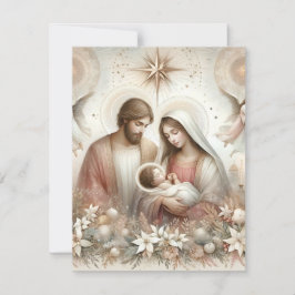 Utskrivbar kartong för vattenfärgsstorlek i Blommi Inbjudningar