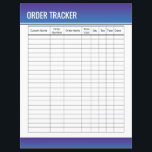Utskrivbar mall för orderspårare<br><div class="desc">Spåra dina order i realtid med vår enkla orderspårare för använda. Få aktuella uppdateringar om leverans- och leveransstatus. Håll dig informerad om din resa i paket varje steg på vägen.</div>