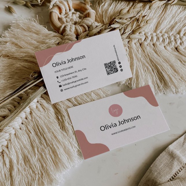 Utskrivbar mall för visitkort (Printable Business Card Template)