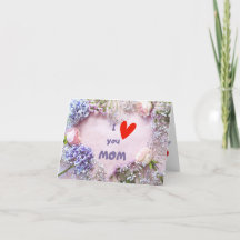 utskrivbar mamma-presentidé, Cute Mors dag Card