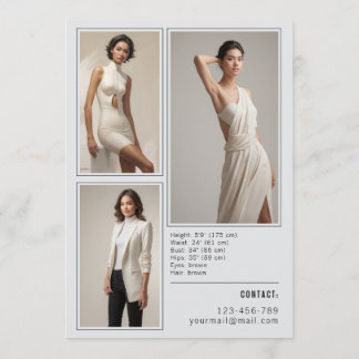 Utskrivbar modell för komp-kortmall meny