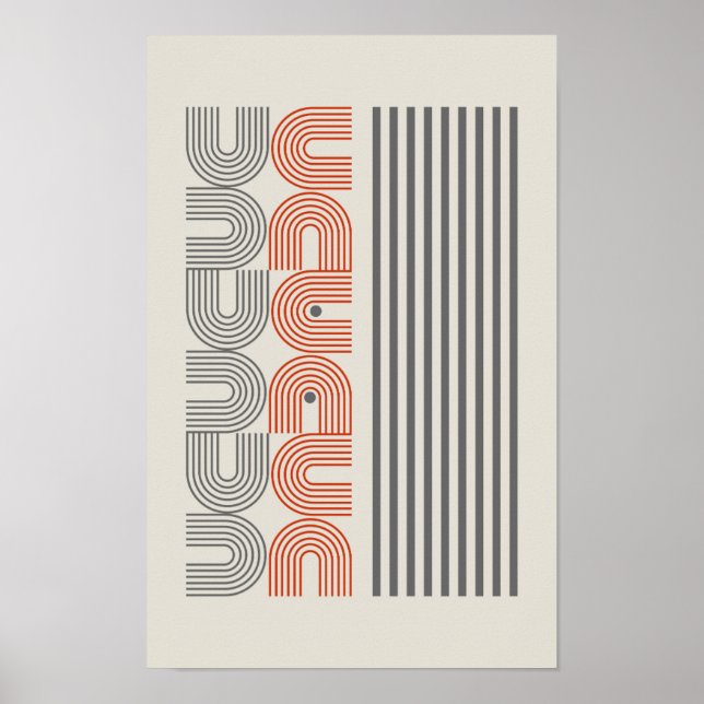 Utskrivbara geometriska väggkonst för hemdäcksdäck (Framsidan)