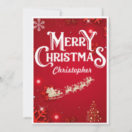 Utskrivbart årstidsvisitkort, Helgdag Inbjudningar