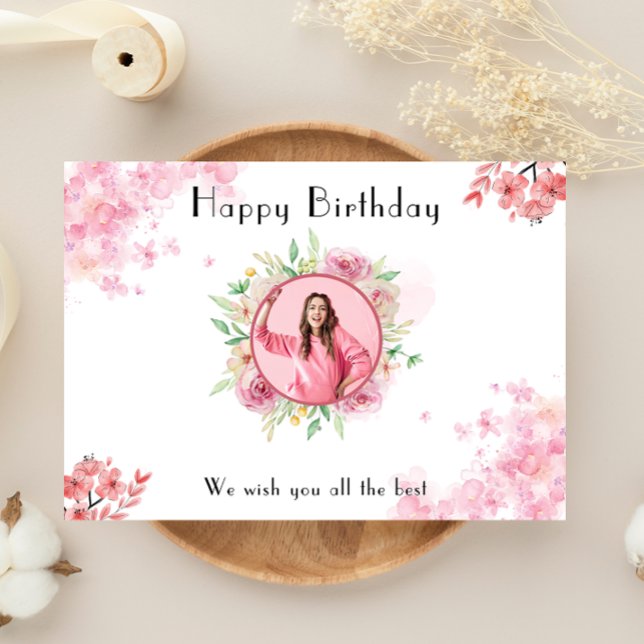 Utskrivbart födelsedagskort kort (Printable Birthday Card)