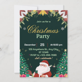 Utskrivbart minimalistiskt julkort