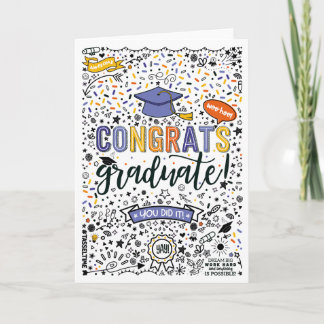 Utskrivbart Studenten-kort | Gratulerara Student Inbjudan