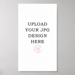 Utskriven 4x7 Digital fil inbjudan, Resplan, Kort Poster