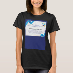 Utslagen av anställd i månadsarbetet t shirt
