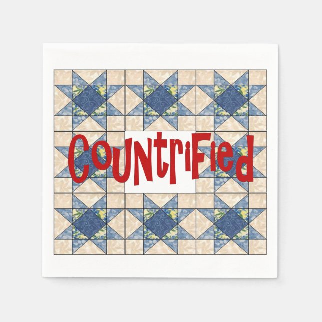 Utslagen Pappersservett (Framsidan)