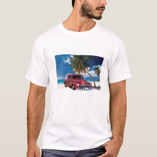 Utslagsplats 1947 för Chevy Sedanleverans T-shirt (Framsida)