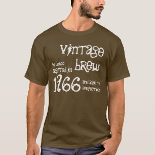 Utslagsplats 1966 för gåva för 50th födelsedag tee shirt
