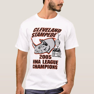 Utslagsplats 2005 för Cleveland Stampedemästerskap T-shirt