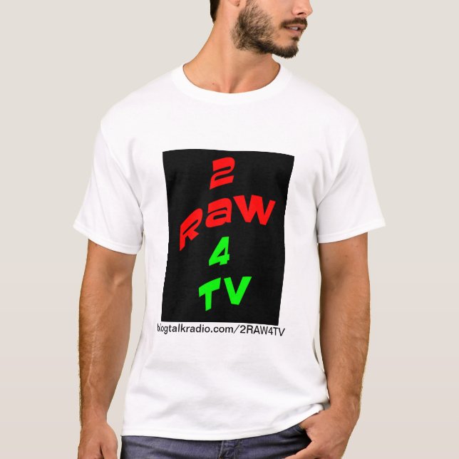 utslagsplats 2RAW4TV T Shirt (Framsida)