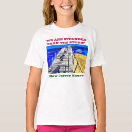 Utslagsplats än för stormen för NJ-kustBoardwalk T-shirt
