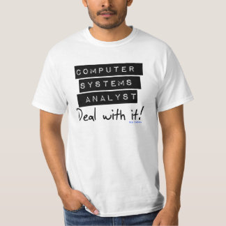 Utslagsplats för ADB-systemanalytikerfläkt T-shirt