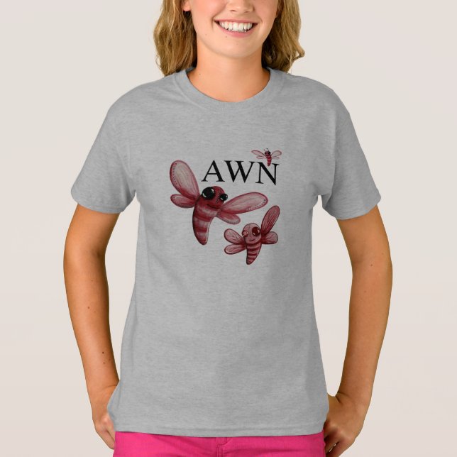 Utslagsplats för AWNklassikerlogotyp T-shirt (Framsida)